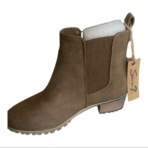 Seven7 Women’s Size 8 Brown Harper Ankle Boots - Picture 4 of 10